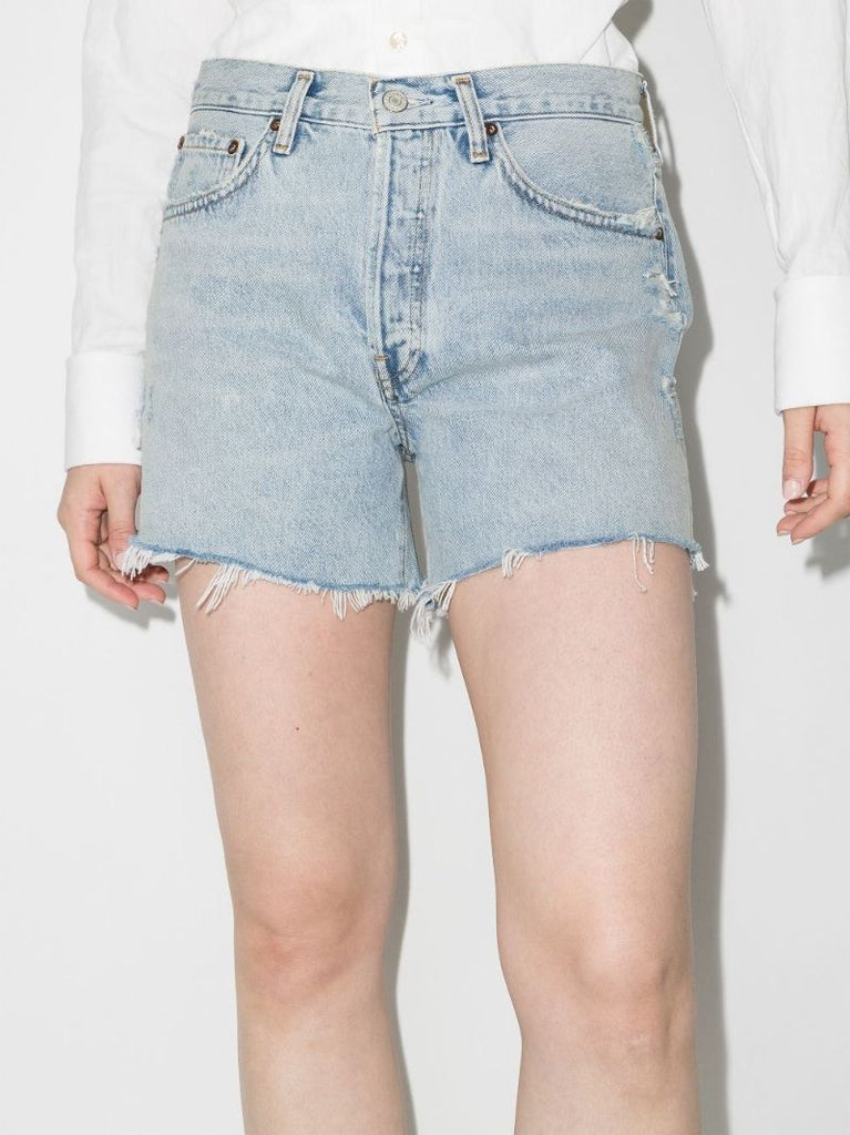 Parker Long Denim Shorts