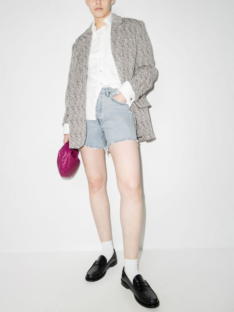 Parker Long Denim Shorts