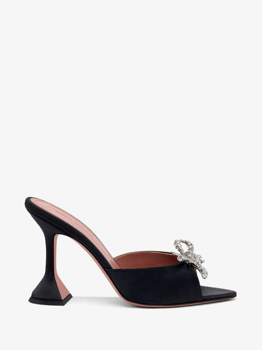 Black Rosie 95 Crystal Mules