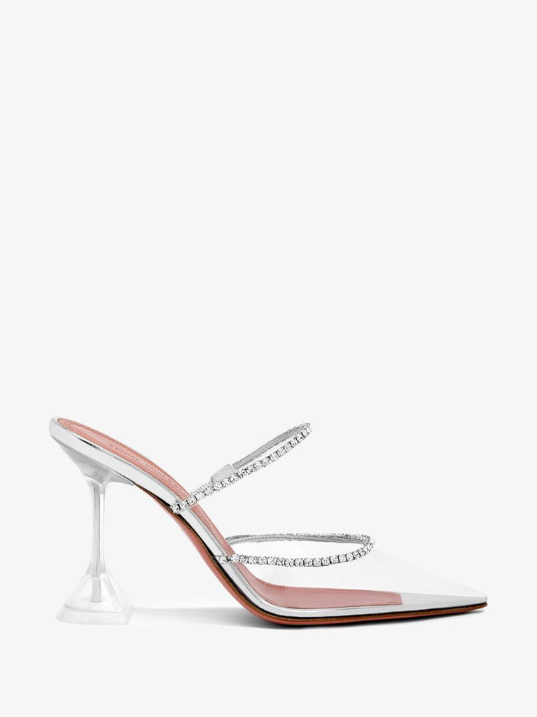 Transparent Gilda 95 Crystal Pvc Pumps