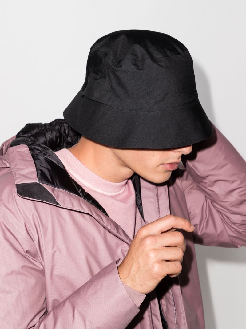 Black Gore-tex Bucket Hat