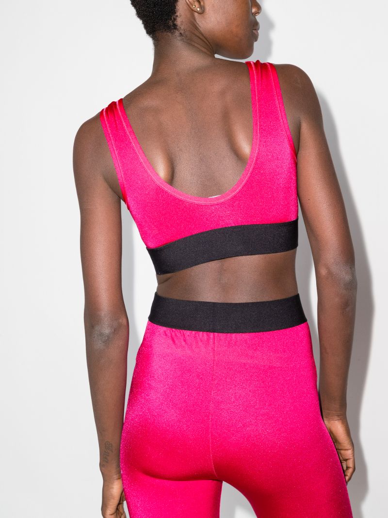 Logo Band Crop Top