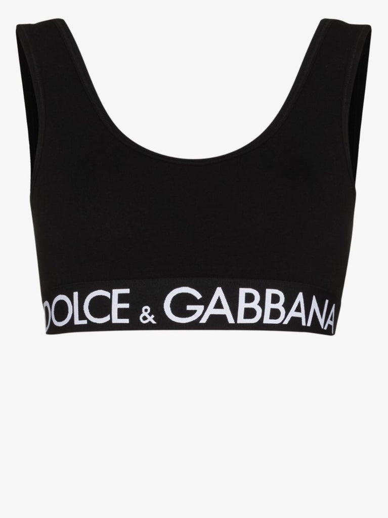 Branded Logo Crop Top