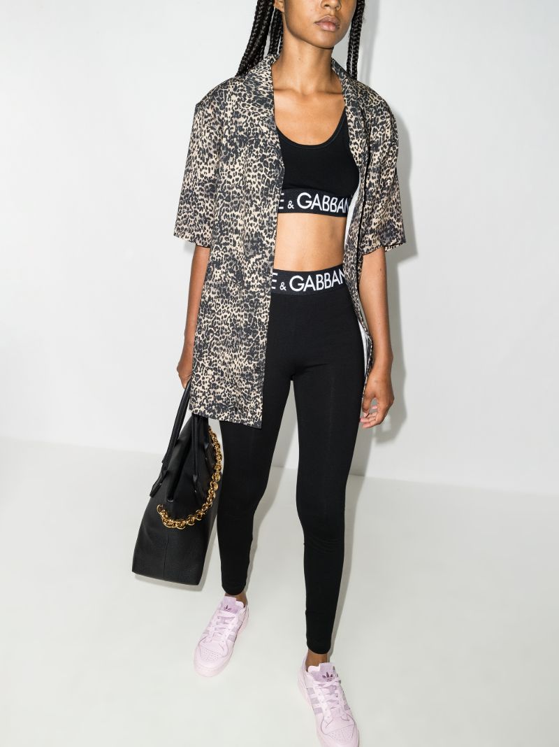 Branded Logo Crop Top