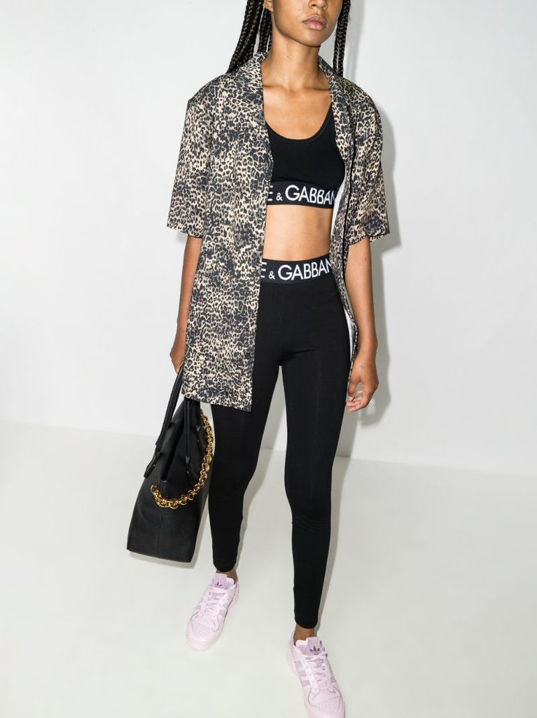 Branded Logo Crop Top