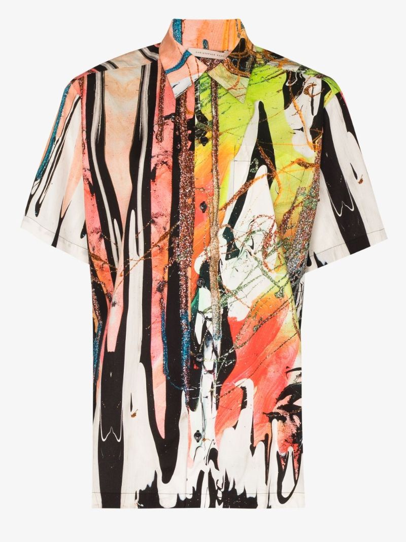 Mindscape Print Short Sleeve Shirt