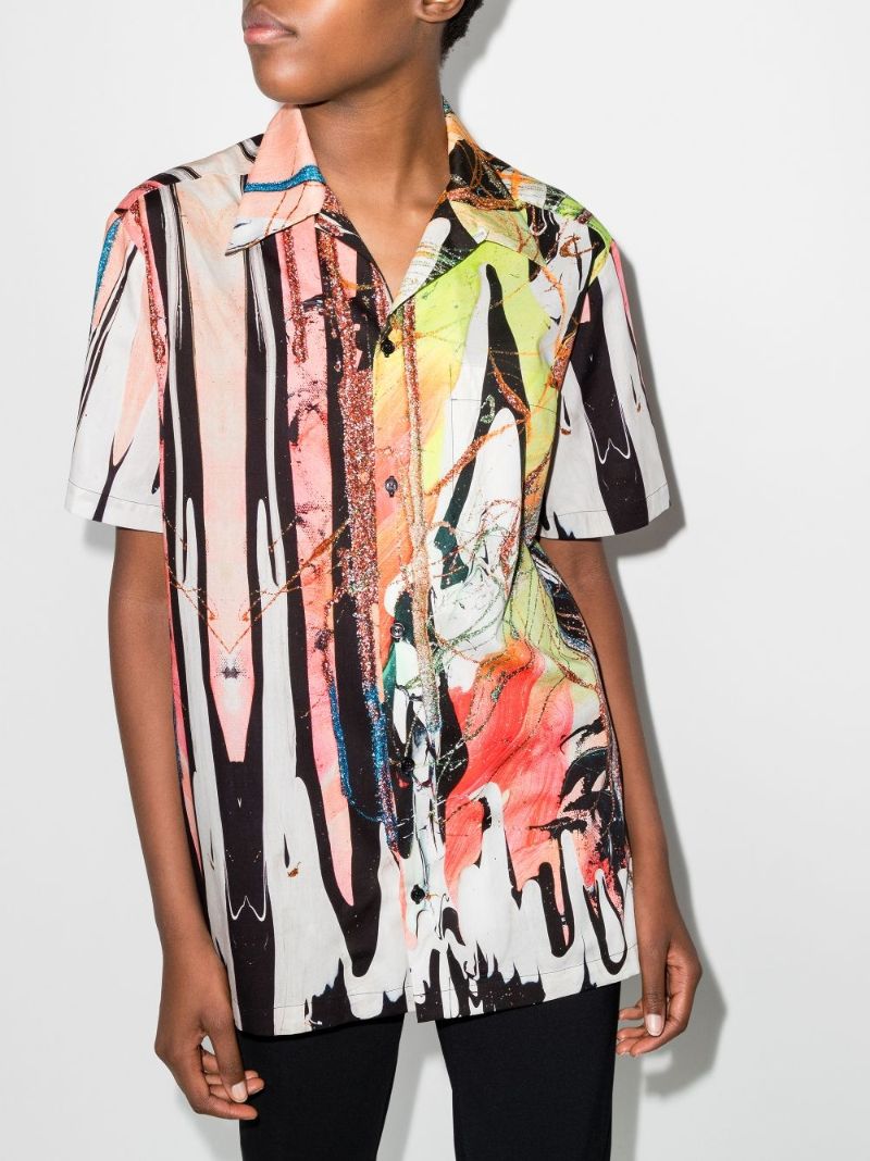 Mindscape Print Short Sleeve Shirt