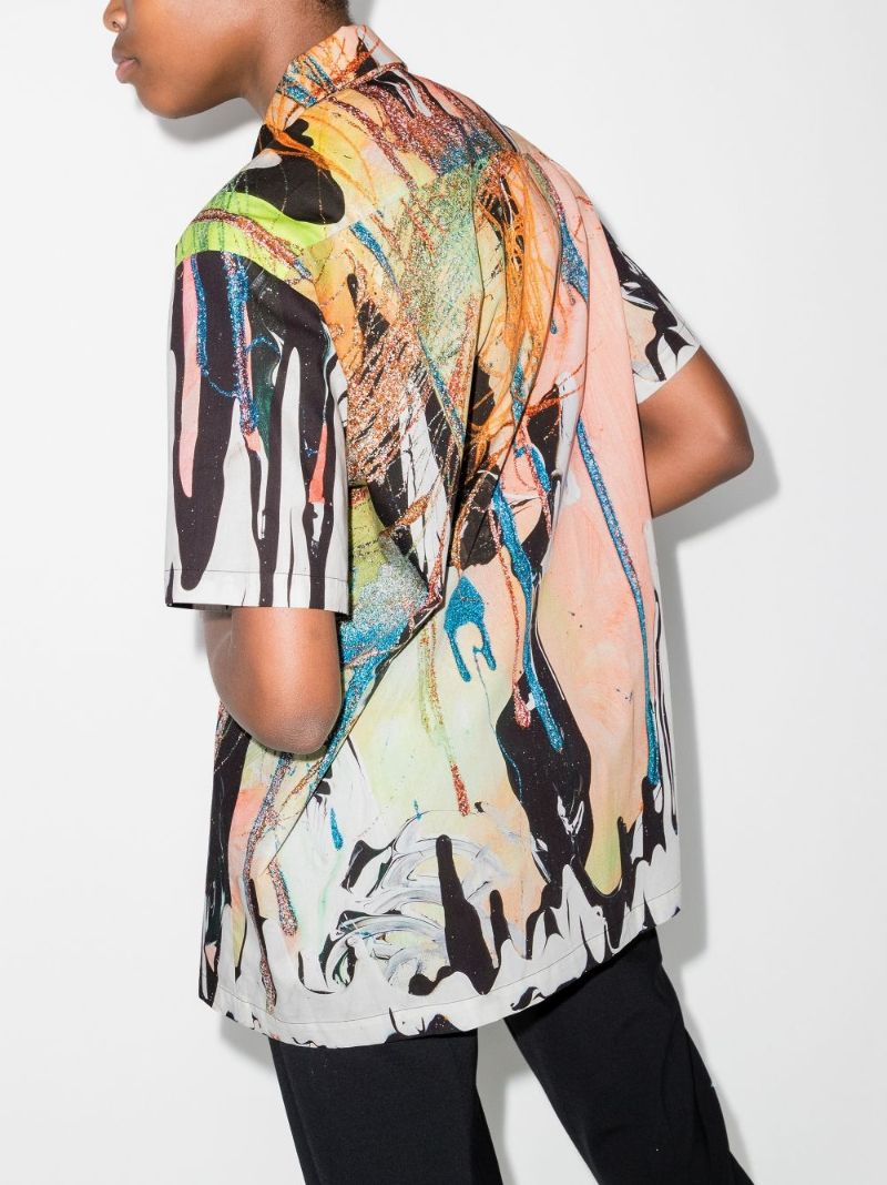 Mindscape Print Short Sleeve Shirt