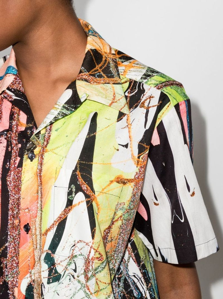 Mindscape Print Short Sleeve Shirt