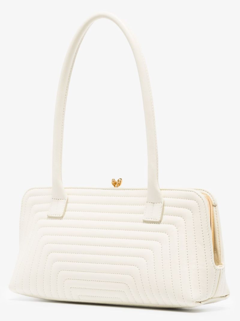 Small Goji Frame Quilted Shoulder Bag
