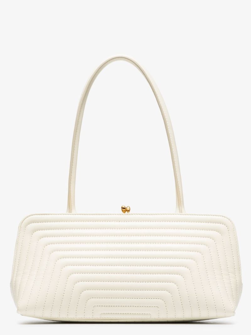 Small Goji Frame Quilted Shoulder Bag