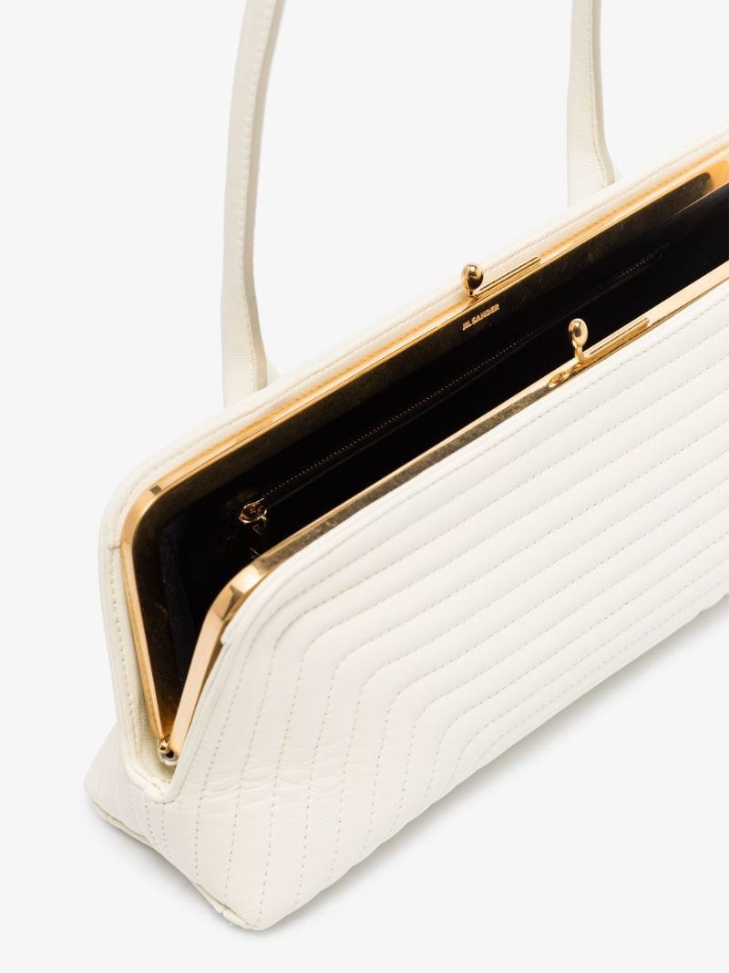 Small Goji Frame Quilted Shoulder Bag