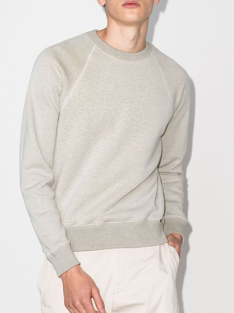Crew Neck Raglan-sleeve Sweatshirt
