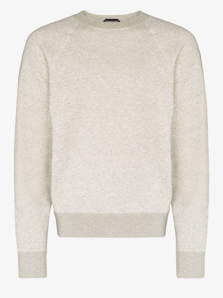 Crew Neck Raglan-sleeve Sweatshirt