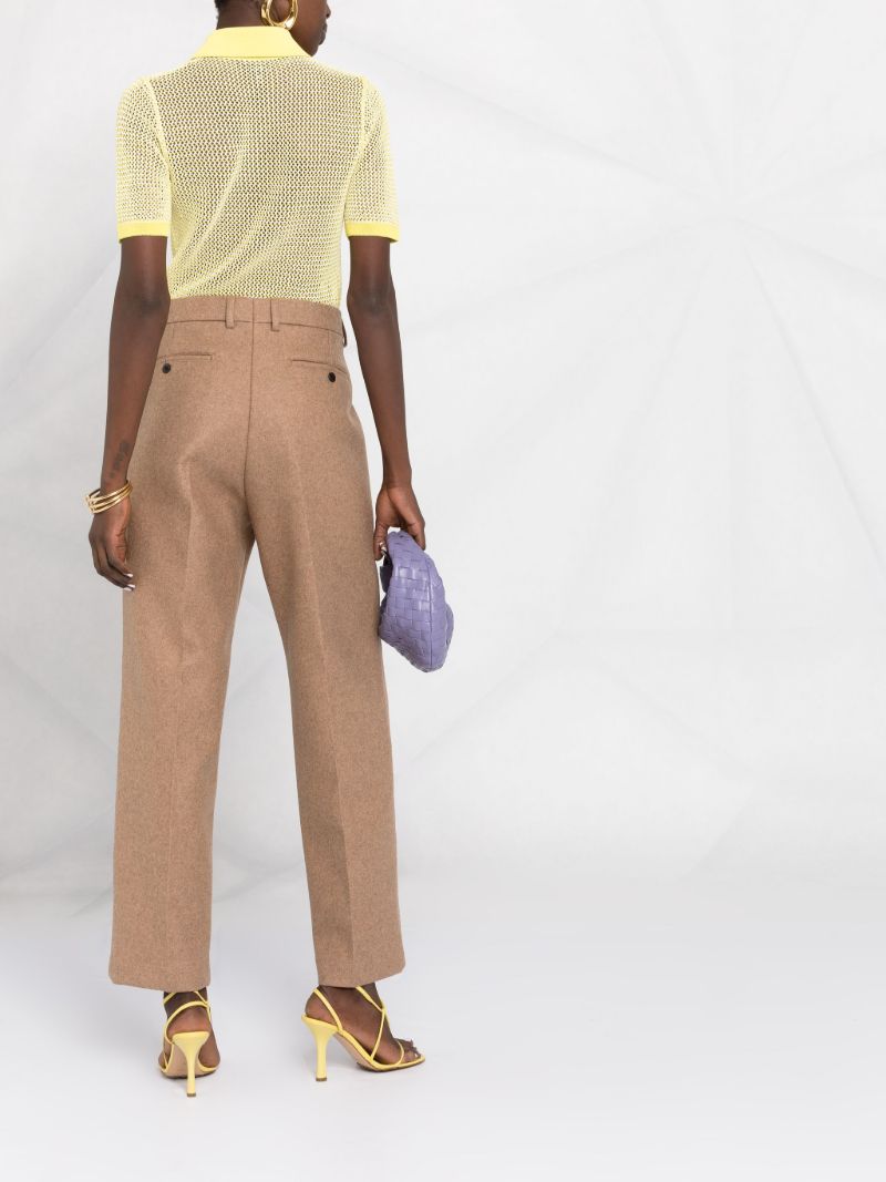 Short-sleeve Sheer Polo Shirt