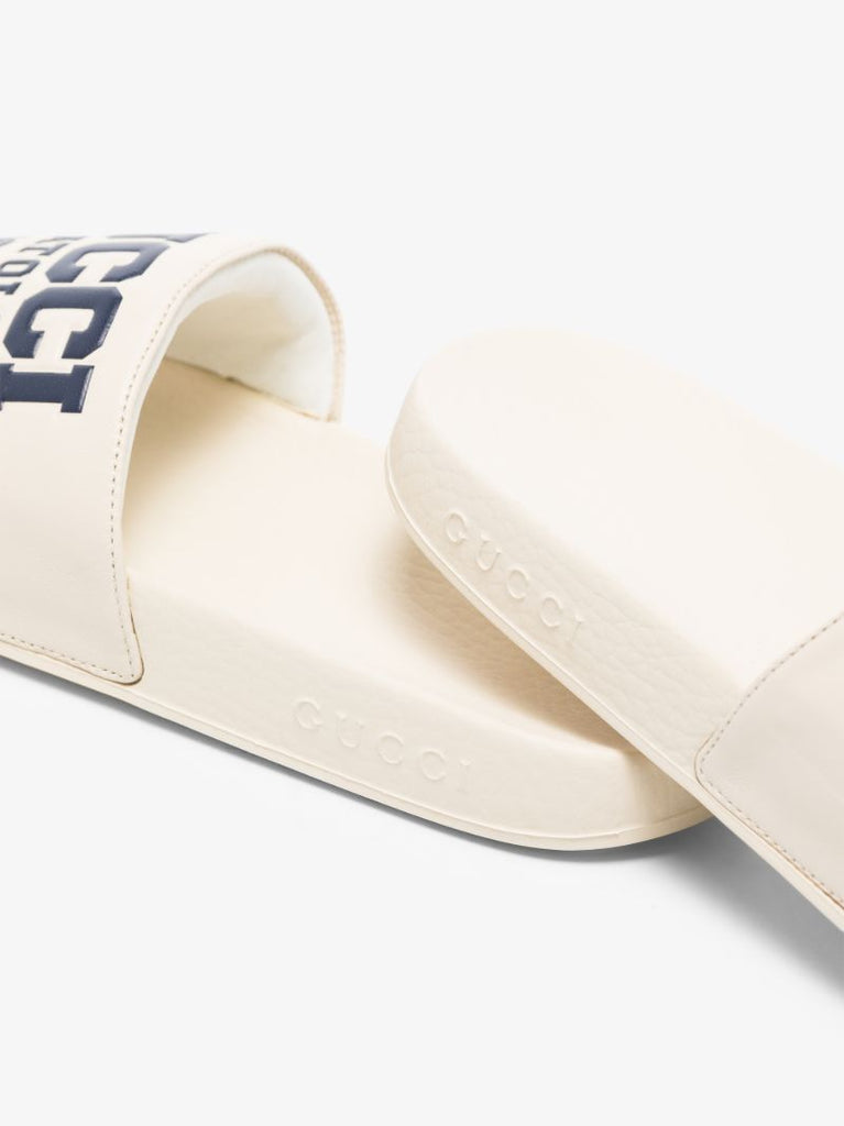 White Pursuit Rubber Slides