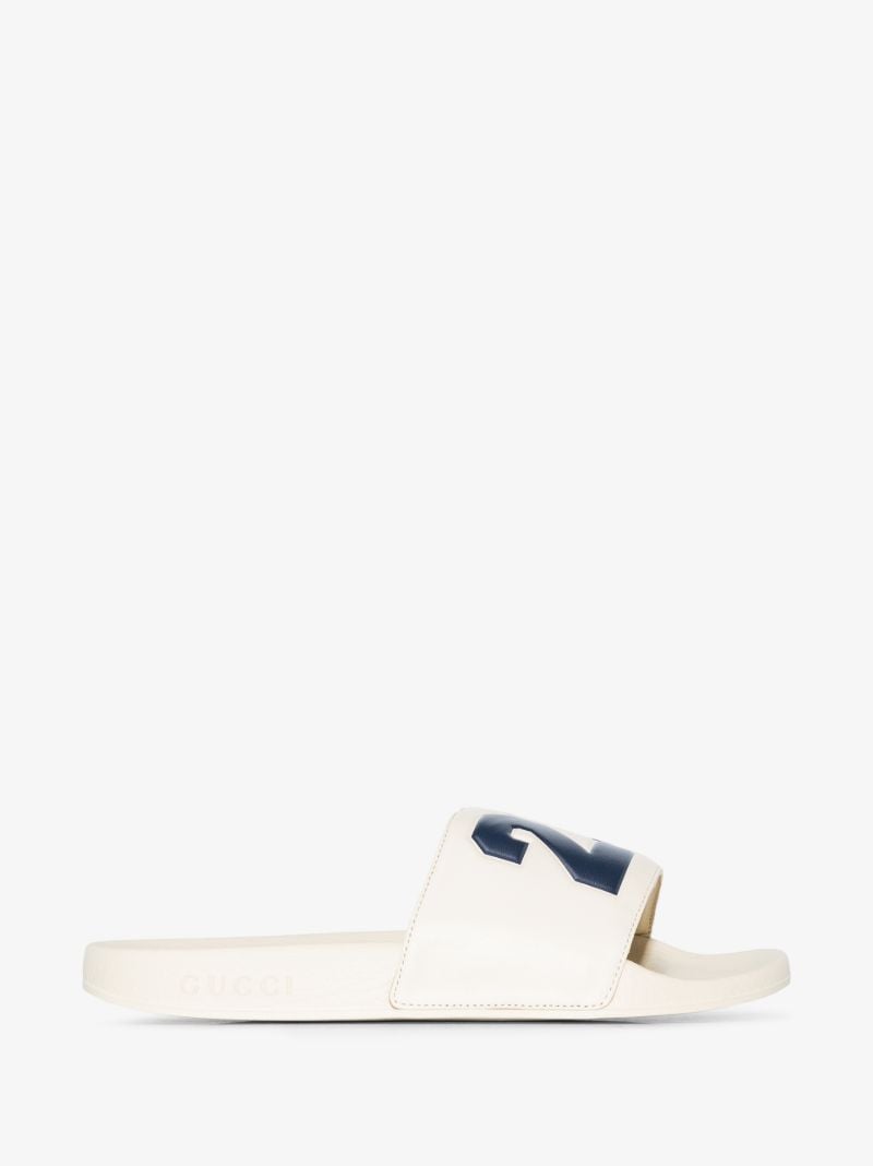 White Pursuit Rubber Slides
