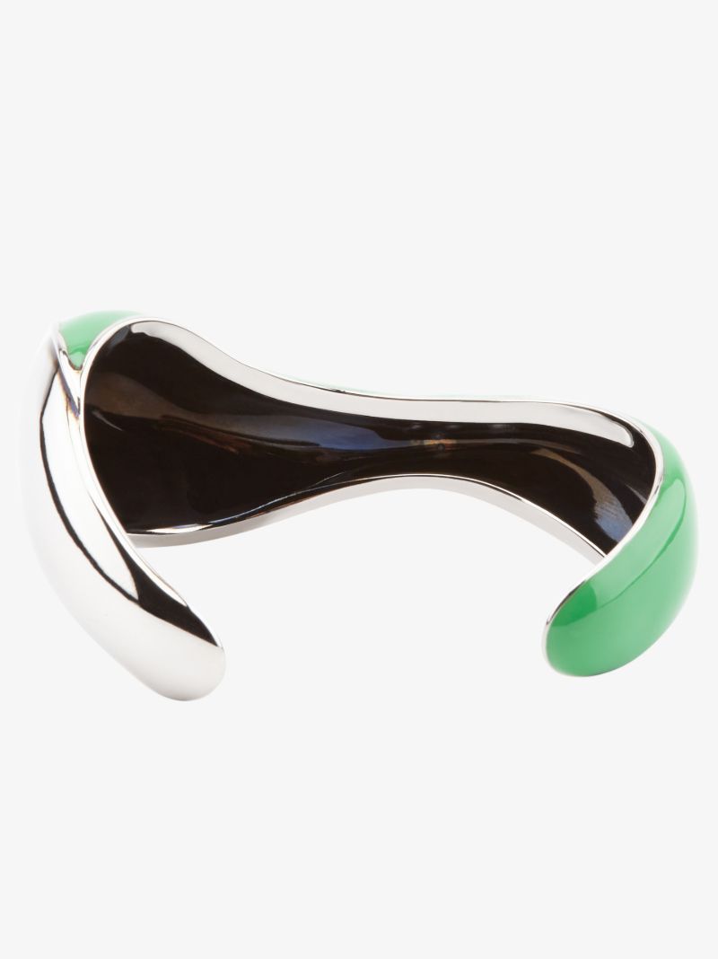 Silver-plated Cuff Bracelet