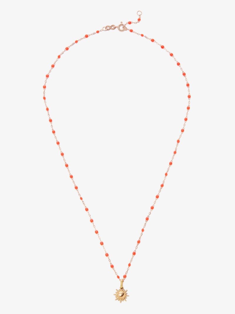 18k Rose Gold Classic Gigi 42 Cm Beaded Necklace
