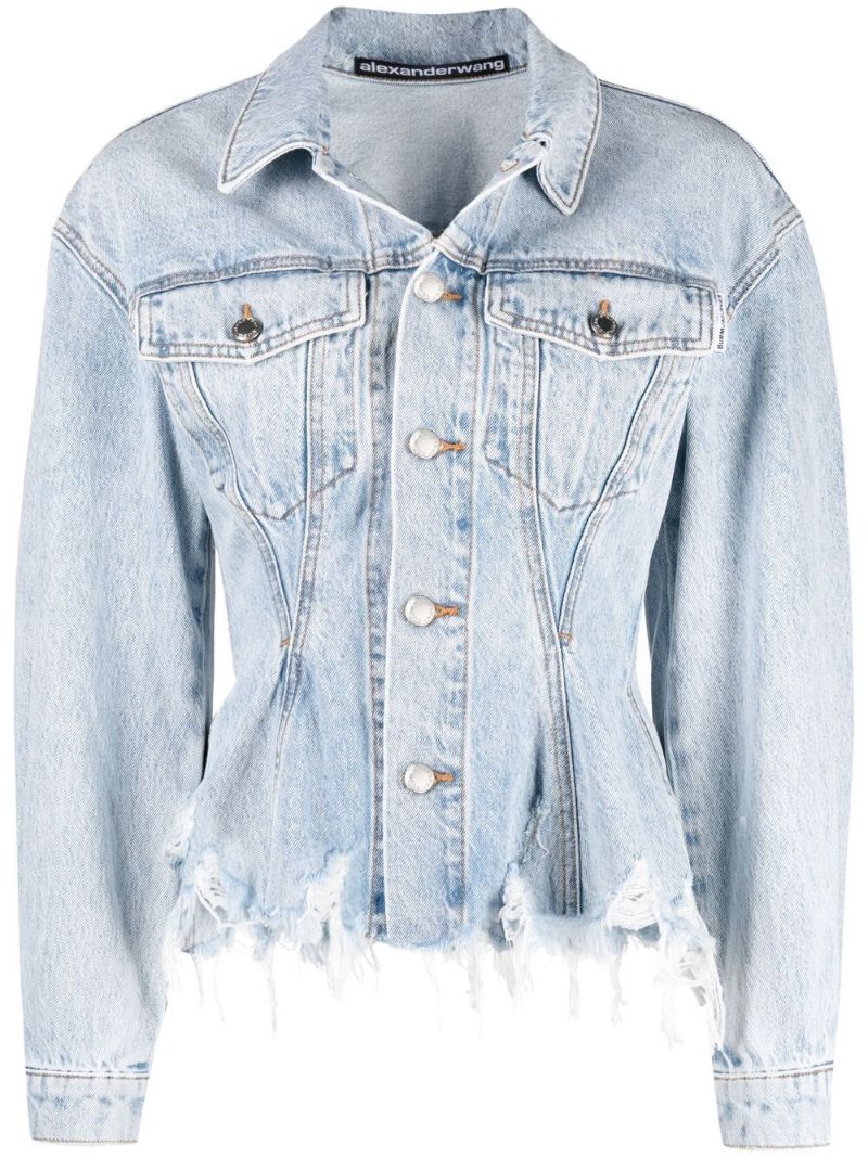 Distressed Denim Jacket