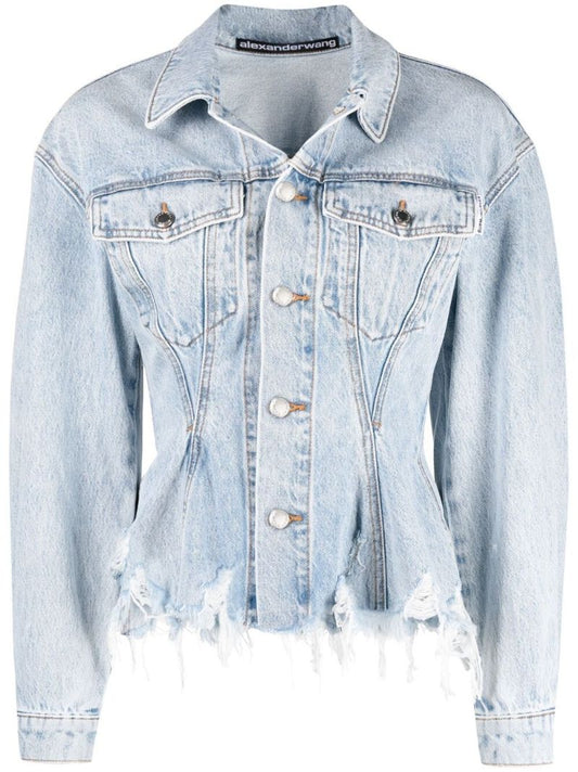 Distressed Denim Jacket