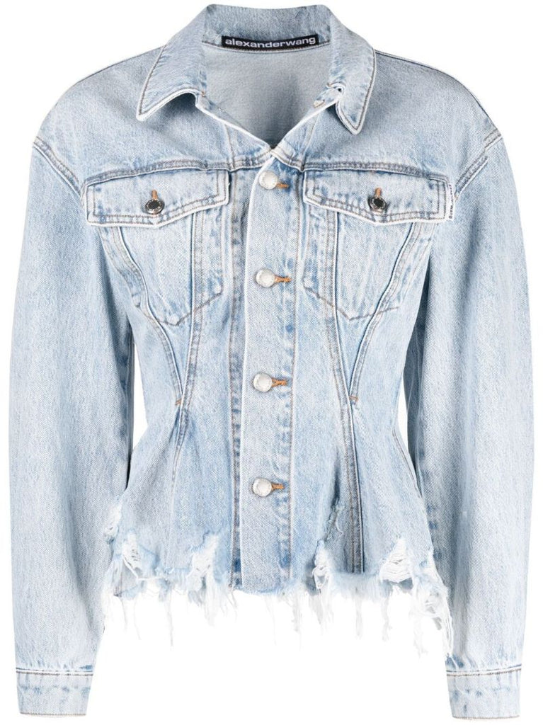 Distressed Denim Jacket