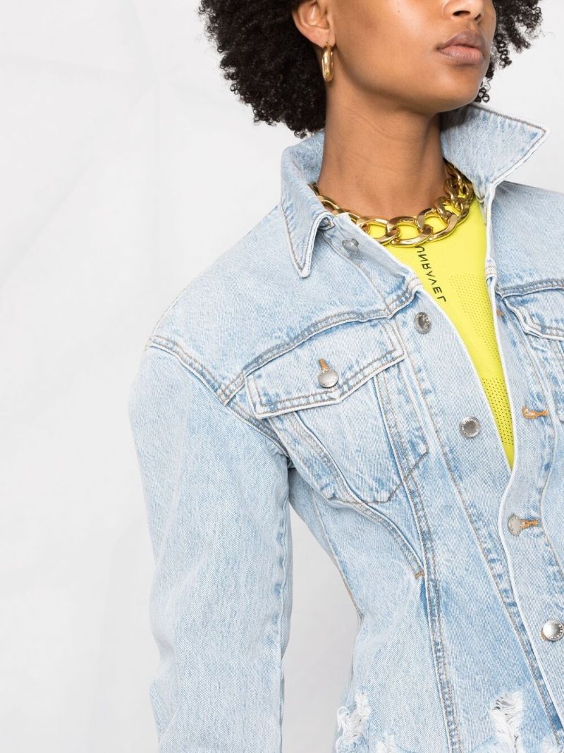 Distressed Denim Jacket