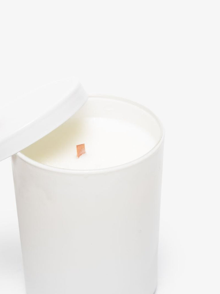 White Subsection No.9 Lilikoi Candle