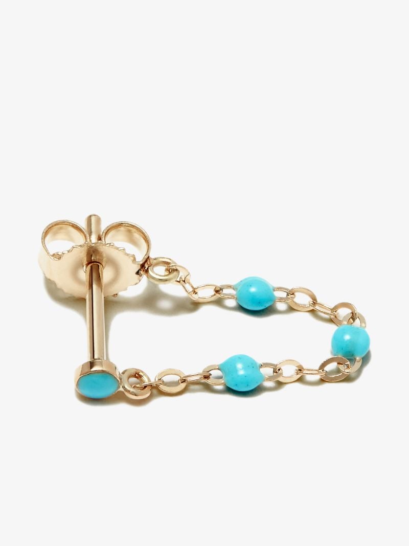 18k Yellow Gold Classic Gigi Beaded Earrings