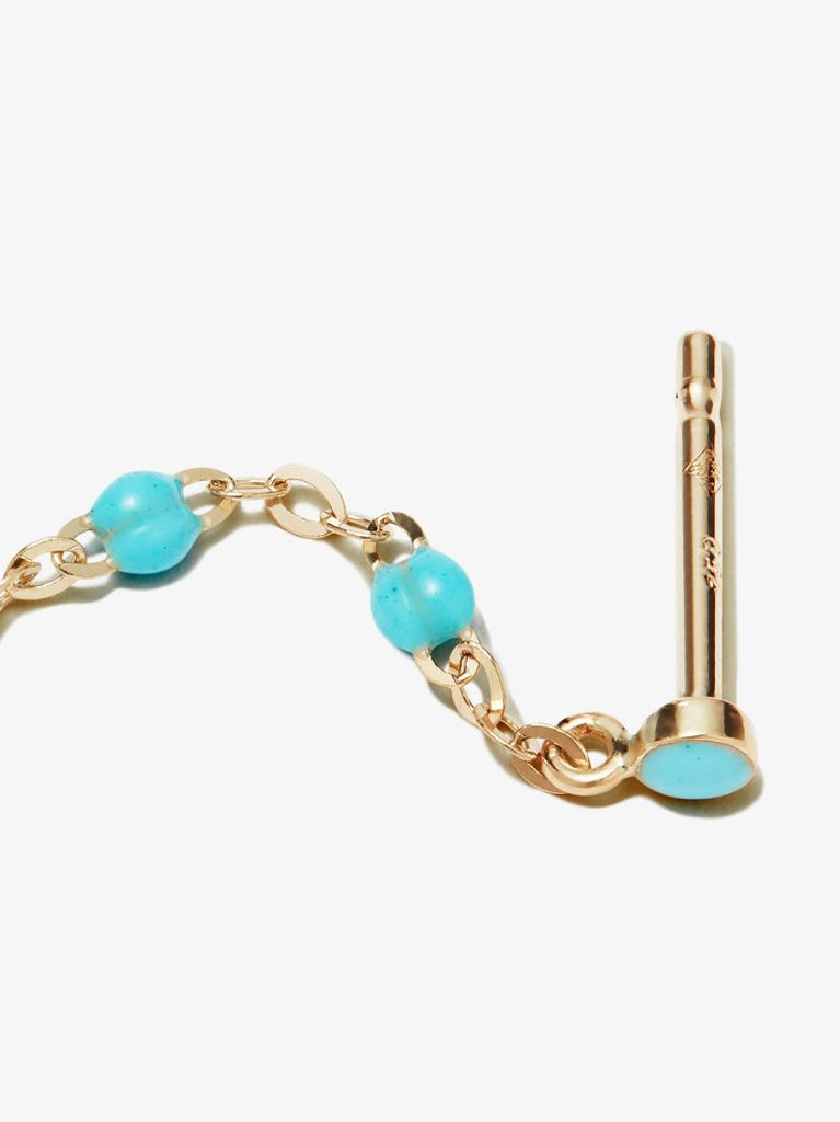 18k Yellow Gold Classic Gigi Beaded Earrings