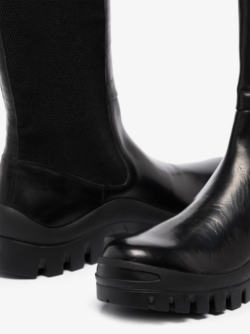 Black Bitono Knee-high Boots