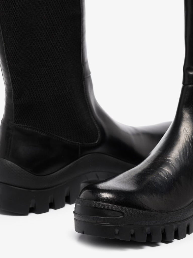 Black Bitono Knee-high Boots