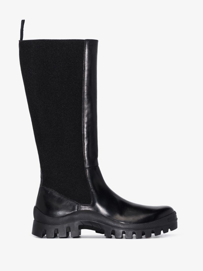 Black Bitono Knee-high Boots