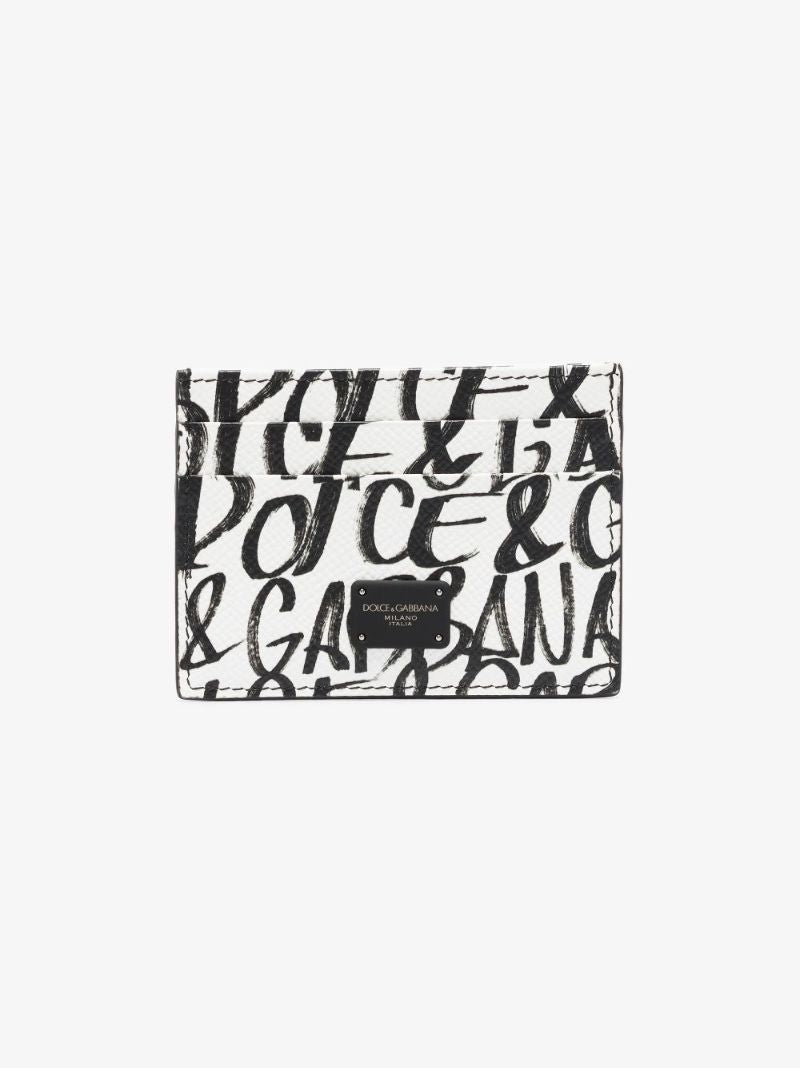 Graffiti Print Cardholder