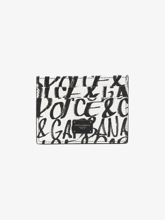 Graffiti Print Cardholder
