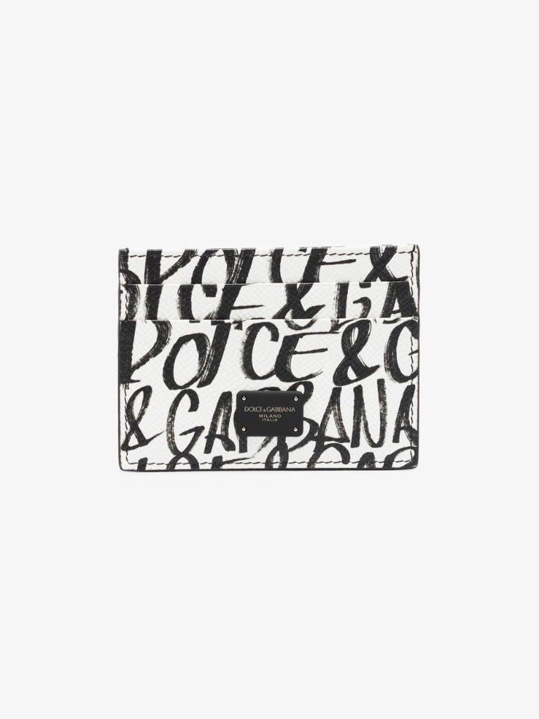 Graffiti Print Cardholder