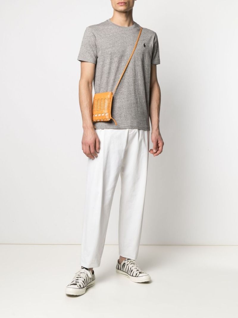 Grey Polo Pony Cotton T-shirt