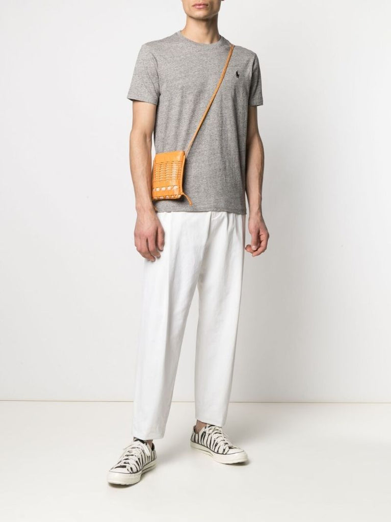 Grey Polo Pony Cotton T-shirt