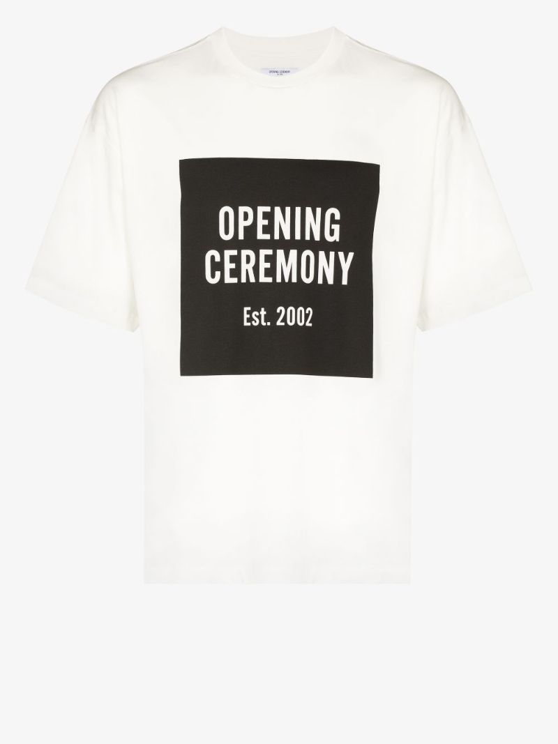 Box Logo Print T-shirt