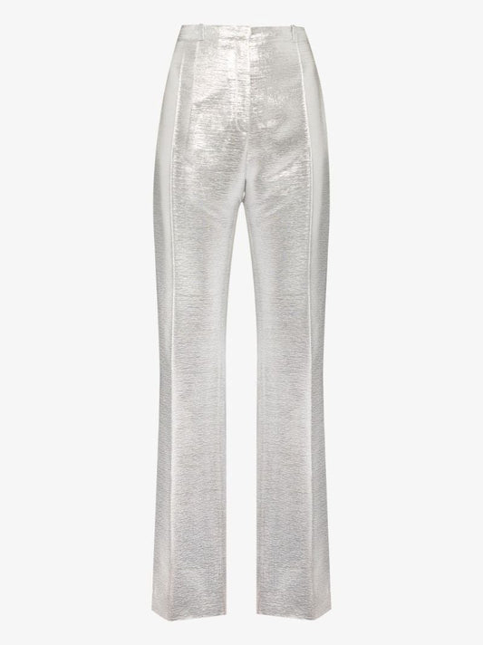 Tailored Metallic Trousers