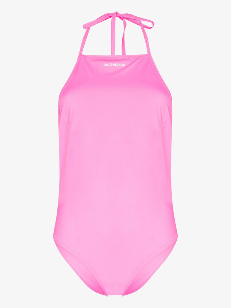 Logo Print Swimsuit