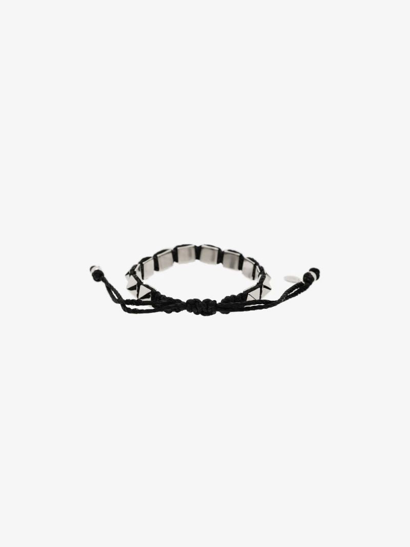 Silver Tone Rockstud Bracelet