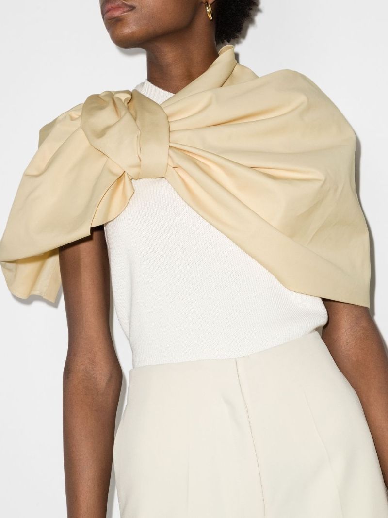 Knot-detail Short Cape
