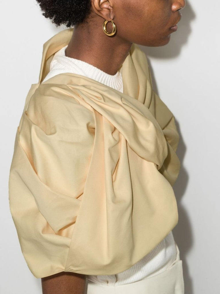 Knot-detail Short Cape