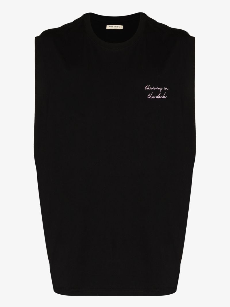 Heath Embroidered Sleeveless T-shirt