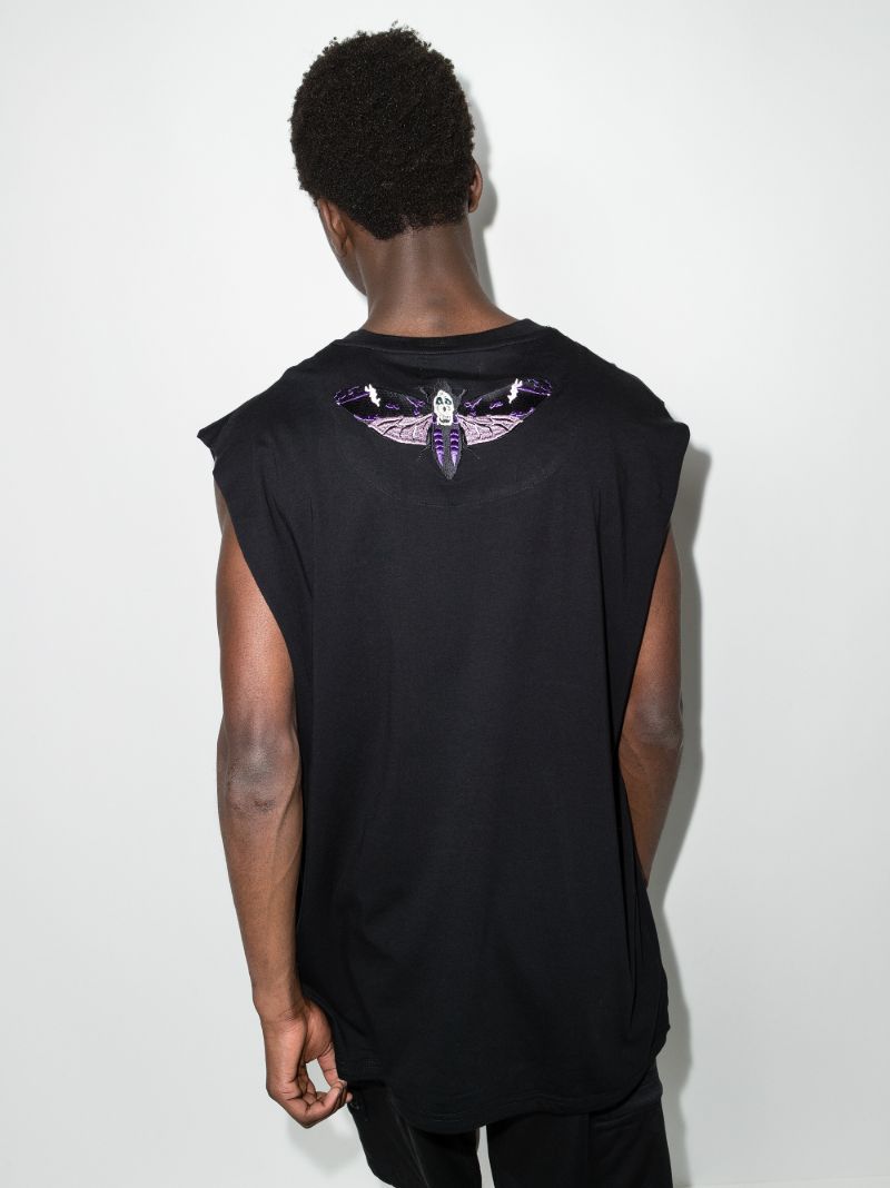 Heath Embroidered Sleeveless T-shirt