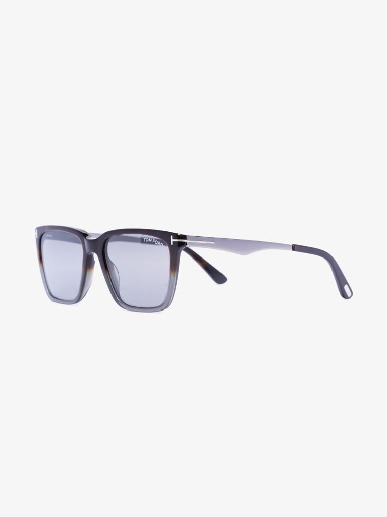 Grey Garrett Tortoiseshell Square Sunglasses