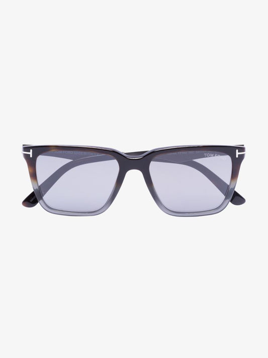 Grey Garrett Tortoiseshell Square Sunglasses