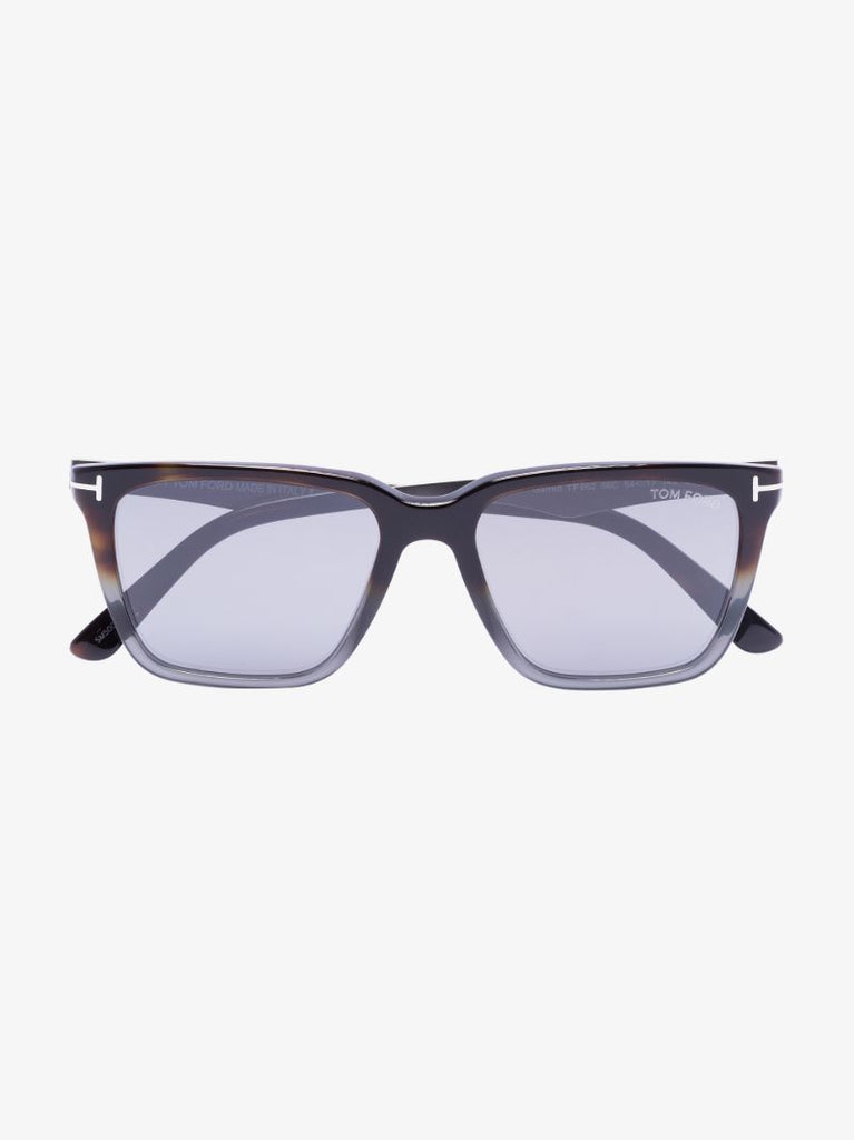 Grey Garrett Tortoiseshell Square Sunglasses