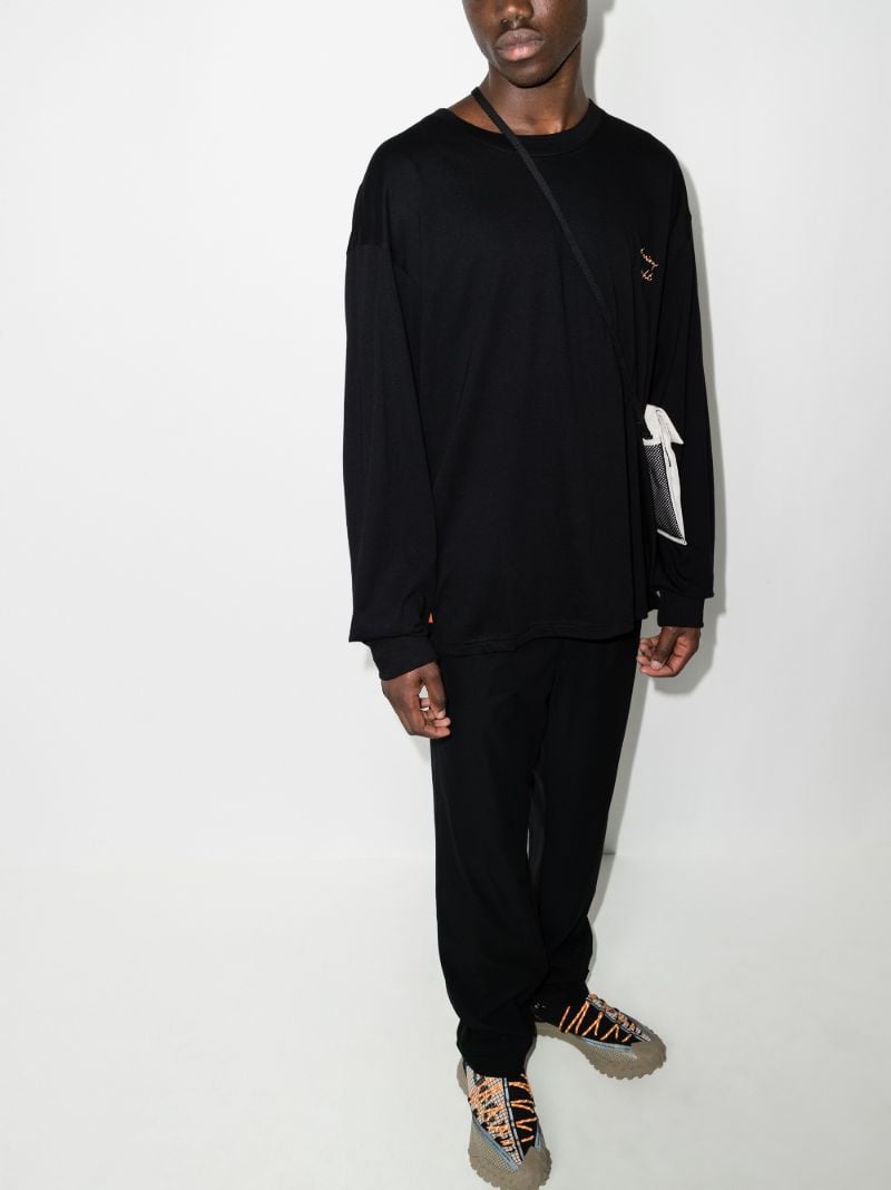 Luca Embroidered Long Sleeve T-shirt